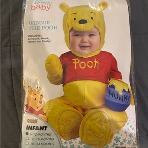 Disney Winnie the Pooh Infant Costume - Red and Yellow